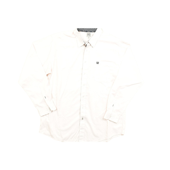 Cinch Mens Long Sleeve Collared Button Down Shirt Size XL Polyester - Picture 1 of 8